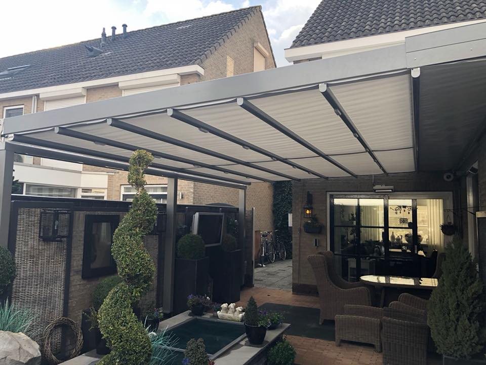 Wonderlijk Pergola scherm met verlichting - Van Nierop Zonwering YO-86